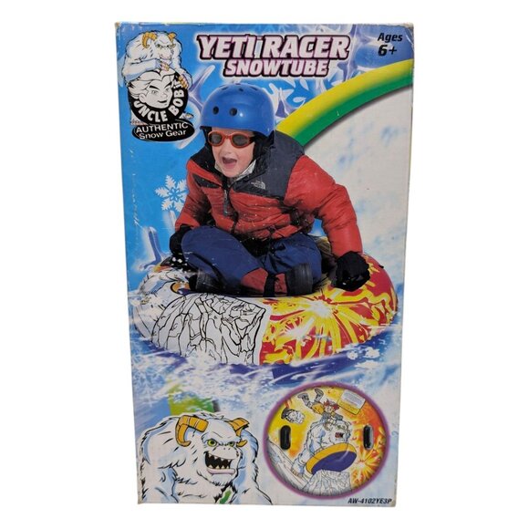 Aqua Leisure Uncle Bob Yeti Racer Snowtube Kids Winter Outdoor AW-4102YE3P - Picture 3 of 12